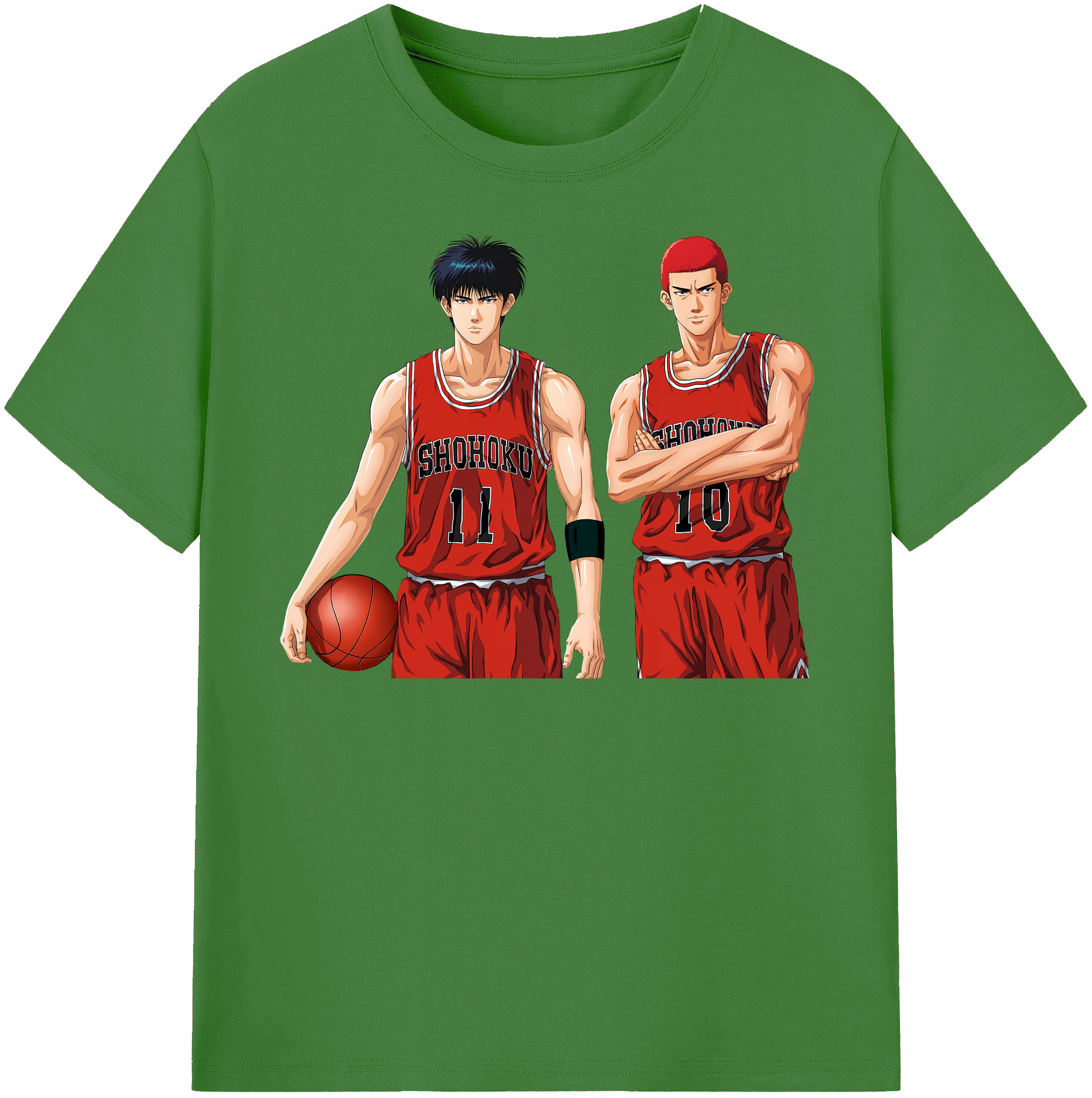 （画像用） SLAM DUNK／スラムダンク レディースカジュアルプリントTシャツ（綿100％）